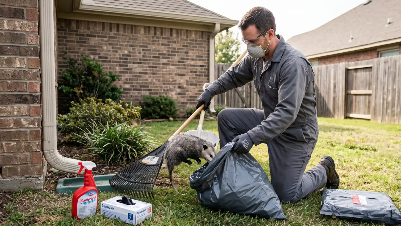 Humane Dead Possum Removal & Cleanup