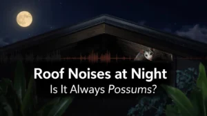 Roof Noises of possum at Night