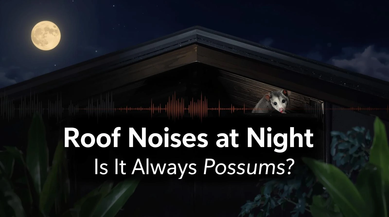 Roof Noises of possum at Night