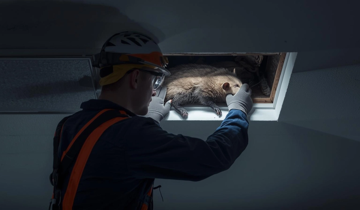 Removing a Possum from Home
