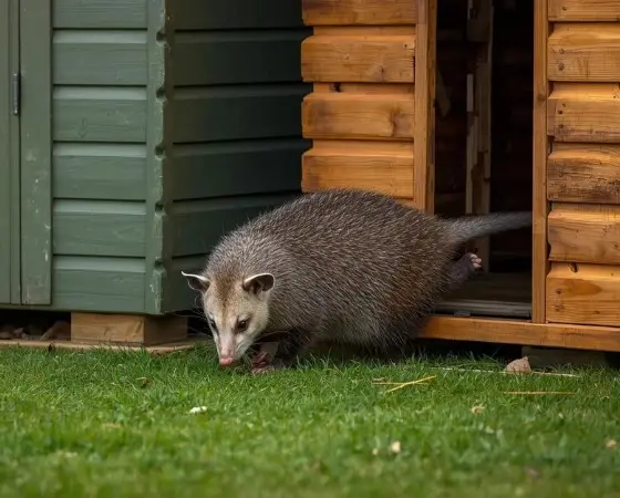 Possum Removal Near Garden Sheds